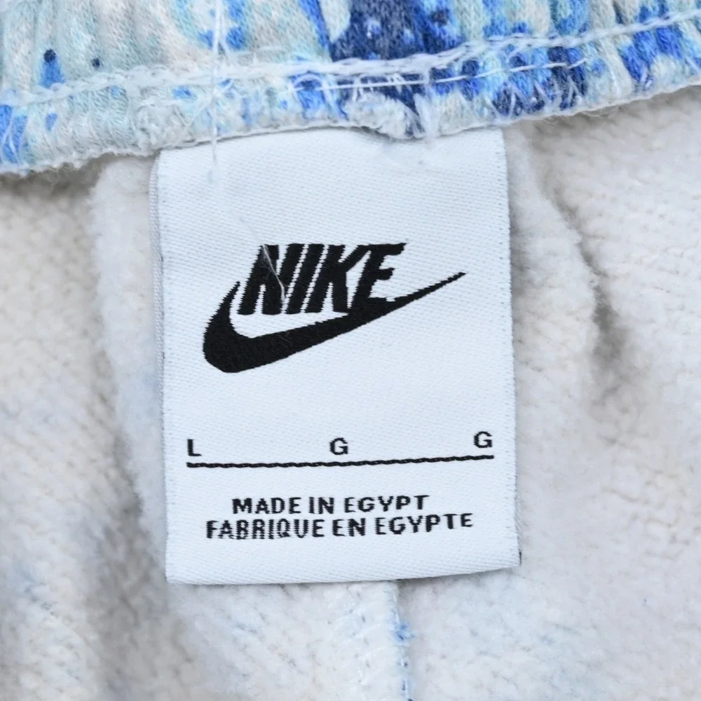 Nike Sportswear Club Fleece Tie Dye Joggers Sail Blue Mens L DZ3066-133